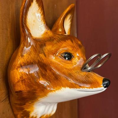 Babbacombe Pottery String and Scissor Holder