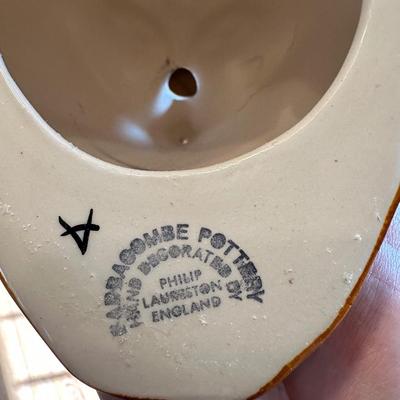 Babbacombe Pottery String and Scissor Holder