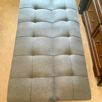 Serta Carson Convertible Sofa in Gray Fabric Upholstery