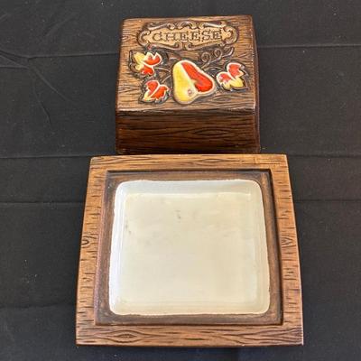 Treasure Craft Cheese Dish, Shakers and DRG Casserole Dish