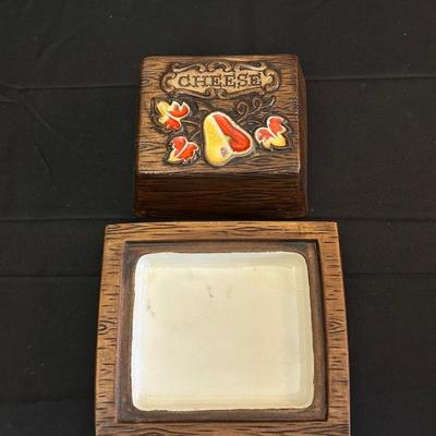 Treasure Craft Cheese Dish, Shakers and DRG Casserole Dish