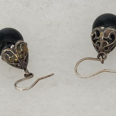 Amethyst earrings