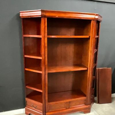 Lot P 647 Vintage Coaster Fine Furniture Bookshelf (3pcs)