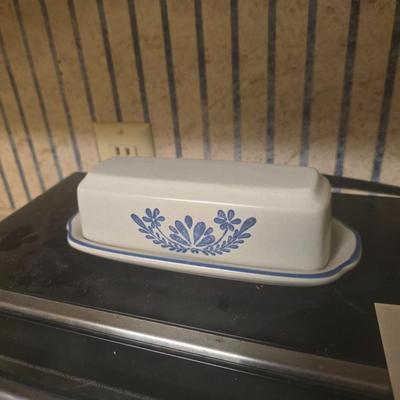 Pfaltzgraff butter dish