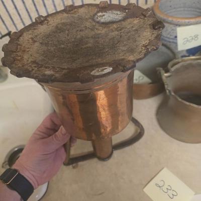 Copper water can