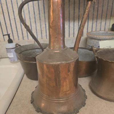 Copper water can