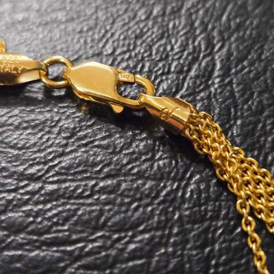 Gold over Sterling Necklace
