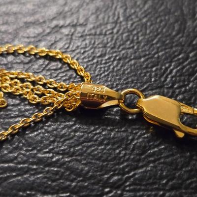 Gold over Sterling Necklace