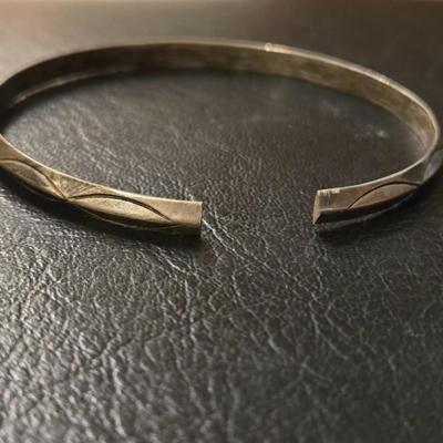 (3) Sterling Silver Bangles