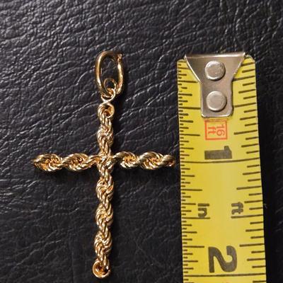 Gold Plated over Sterling Pendant