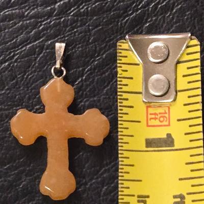 Orange Aventurine Cross