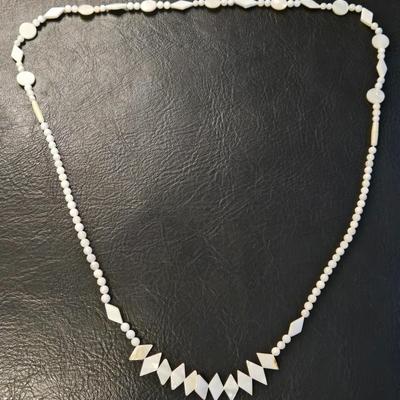 Vintage Mother of Pearl Necklace