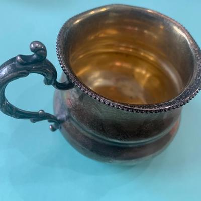 Bailey Banks & Biddle Sterling Childs Cup + Another Monogrammed