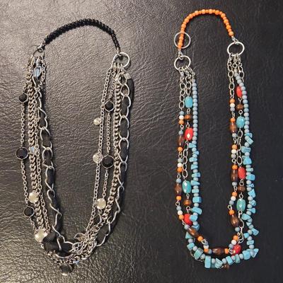 (2) Fashion Necklaces