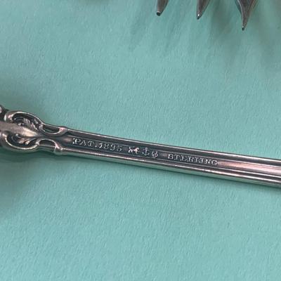 Sterling Lemon & Seafood Forks Lot