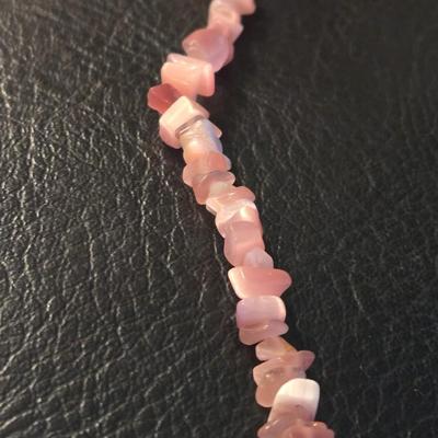 Long Amethyst and Rose Quartz Necklaces