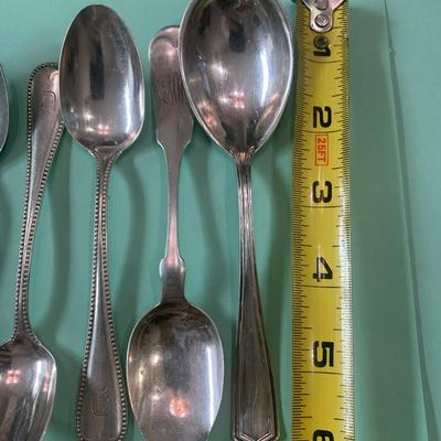 Sterling Spoons Lot Daniel Low Silversmith Brazil +++