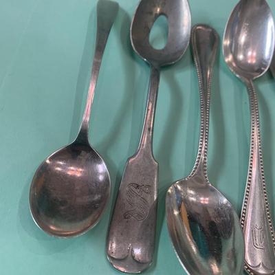 Sterling Spoons Lot Daniel Low Silversmith Brazil +++