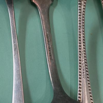 Sterling Spoons Lot Daniel Low Silversmith Brazil +++