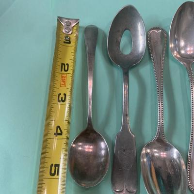 Sterling Spoons Lot Daniel Low Silversmith Brazil +++