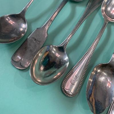 Sterling Spoons Lot Daniel Low Silversmith Brazil +++