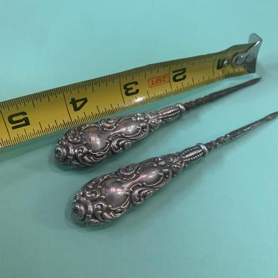 Sterling Handled Nut Pickers