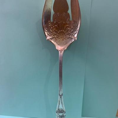 11” Sterling Asparagus / Fish Serving Fork