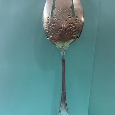 11” Sterling Asparagus / Fish Serving Fork