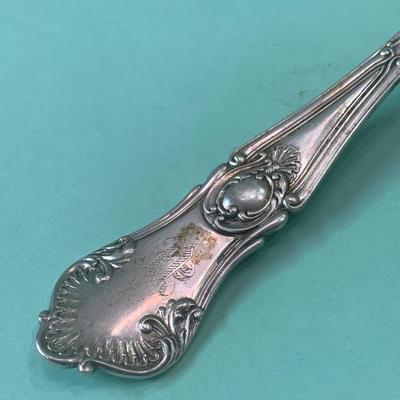 11” Sterling Asparagus / Fish Serving Fork