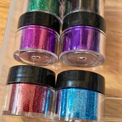 Fingernail Glitter and Nail Files