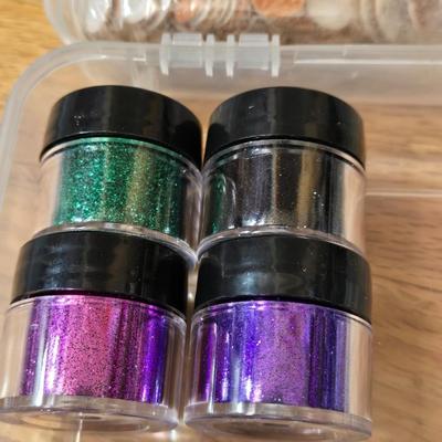 Fingernail Glitter and Nail Files