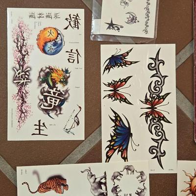 Temporary Tattoos- Butterfly Lot