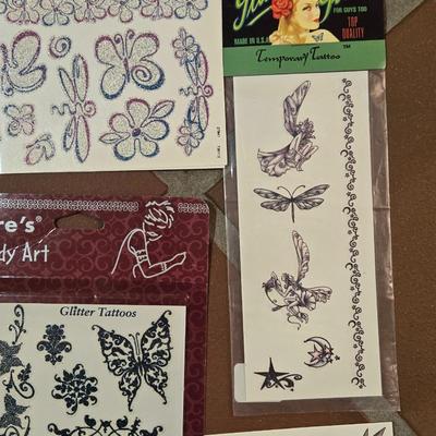 Temporary Tattoos- Butterfly Lot