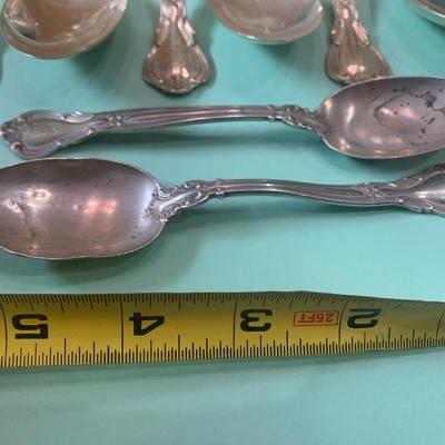 Sterling Silver Spoons Lot 5” & 7”