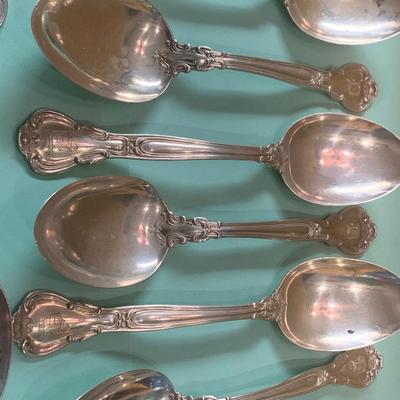 Sterling Silver Spoons Lot 5” & 7”