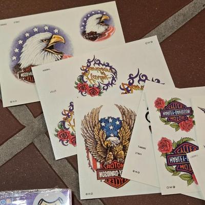 Harley Davidson Temporary Tattoos