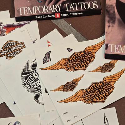 Harley Davidson Temporary Tattoos