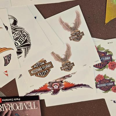 Harley Davidson Temporary Tattoos