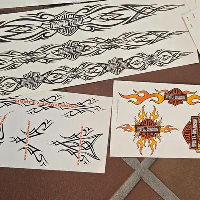 Harley Davidson Temporary Tattoos