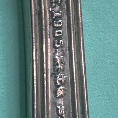 EIGHT Silver Butter Knives