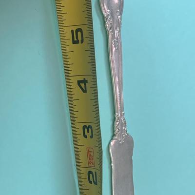 EIGHT Silver Butter Knives