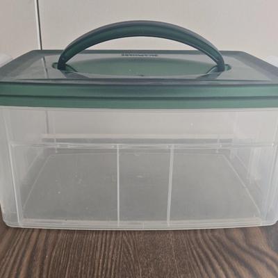 (2) Snapware Storage Containers