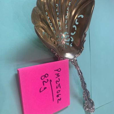 8.5” Cracker Berry Scoop - Oversized Serving Spoon - C.W. Bixler Silversmith