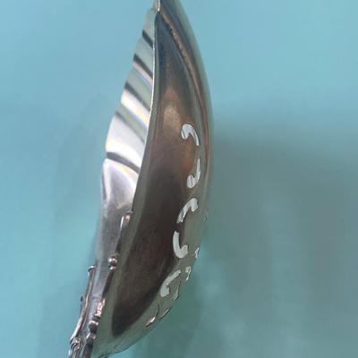 8.5” Cracker Berry Scoop - Oversized Serving Spoon - C.W. Bixler Silversmith