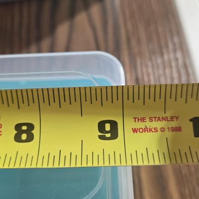 (2) Colorful Cubby Small Storage Containers