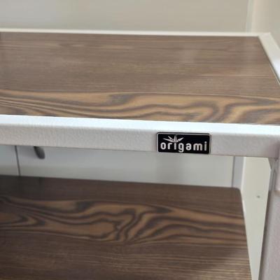 Origami Brand Metal Rolling Cart with Pull Out Drawers