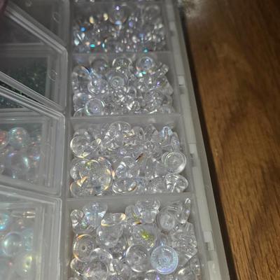 Container of Glass Beads