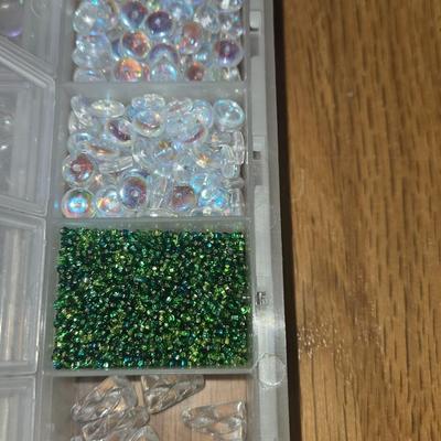 Container of Glass Beads