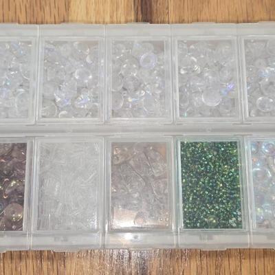 Container of Glass Beads