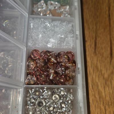 Container of Glass Beads